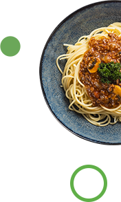 右の料理
